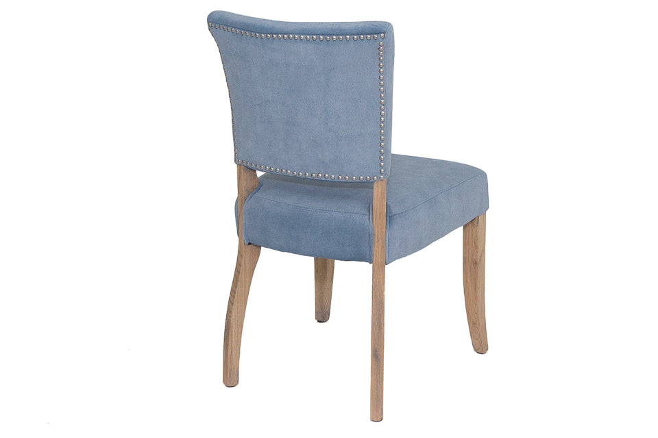 Limerick - Blue Velvet Dining Chair