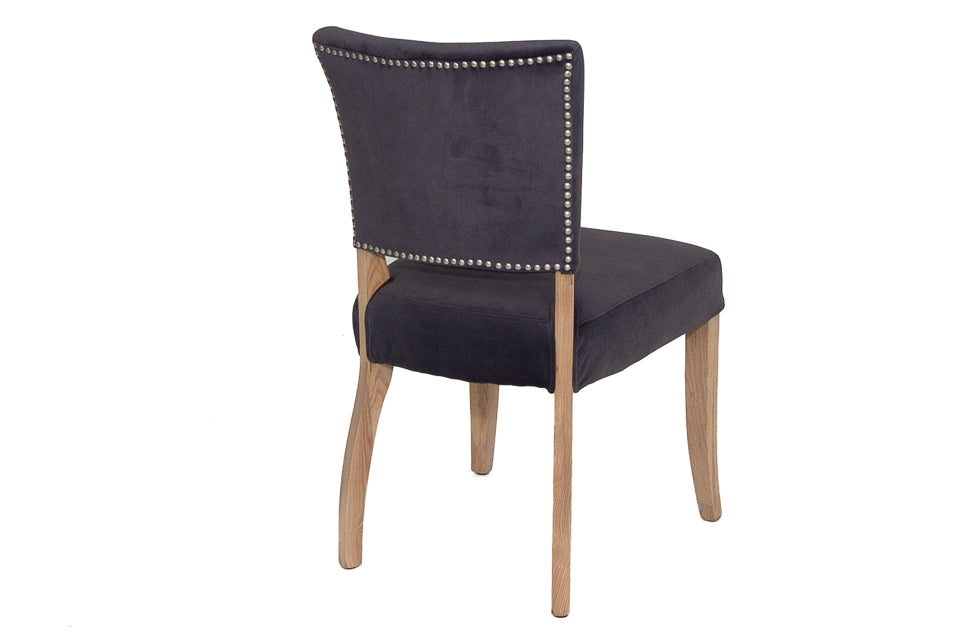 Limerick - Grey Velvet Dining Chair
