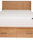 Lola - Oak 4Ft6In Double Bed Frame