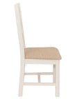 Mallow - Cream And Oak Dining Chair