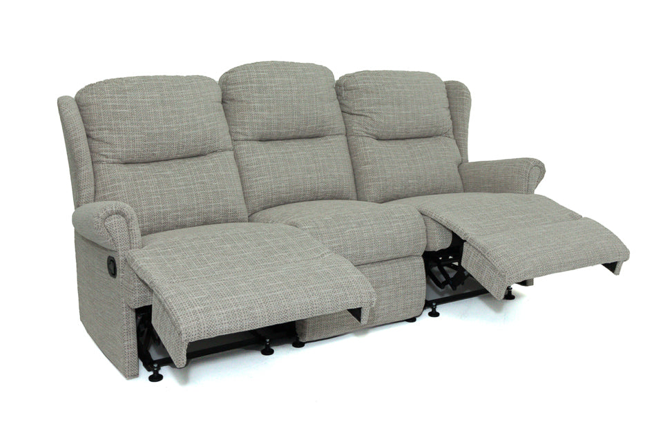 Malvern - Fabric 3 Seater Recliner Sofa