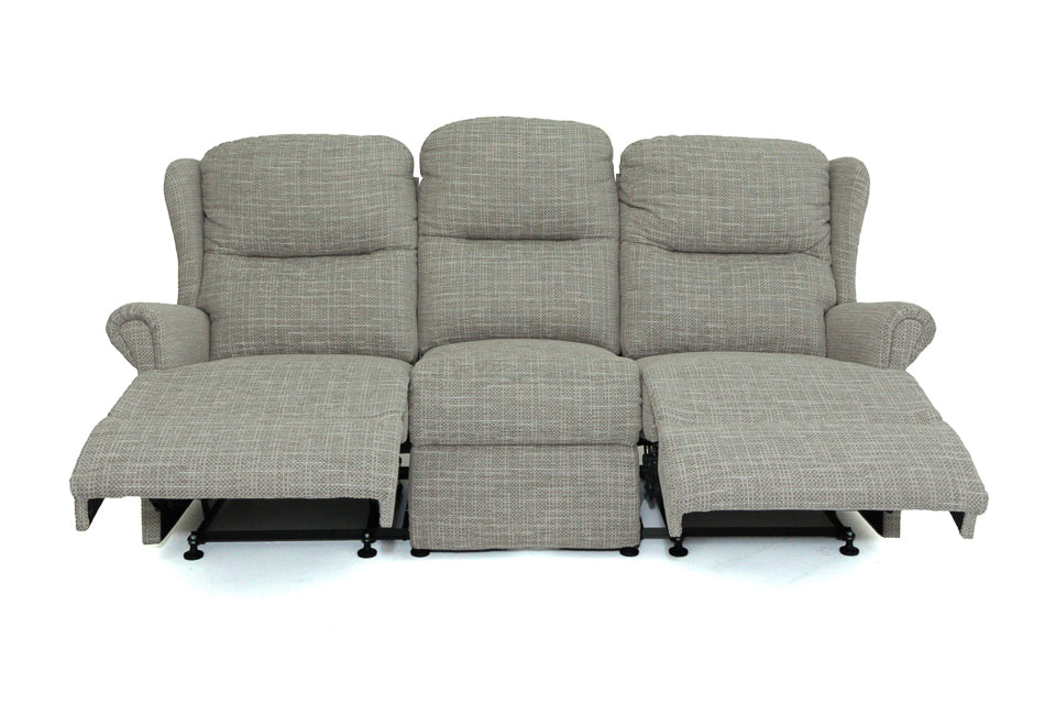 Malvern - Fabric 3 Seater Recliner Sofa