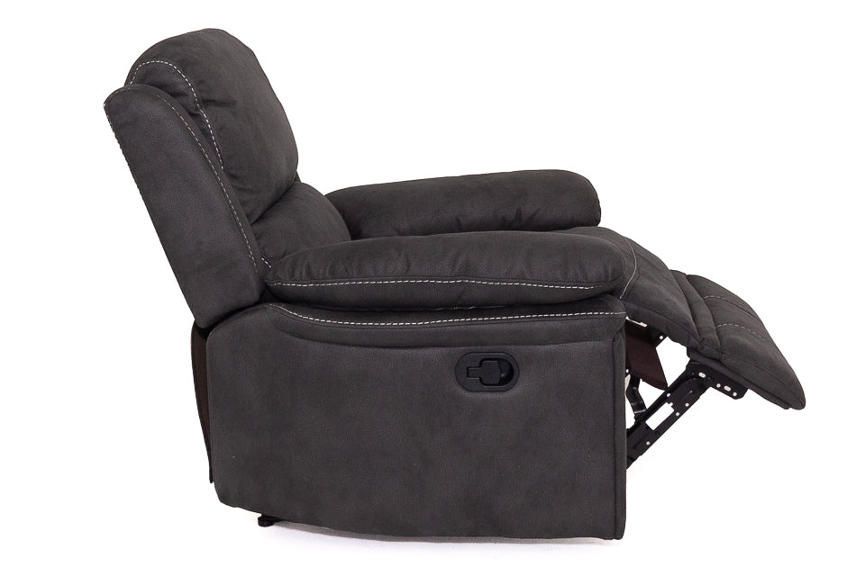 Marco - Grey Fabric Recliner Chairs