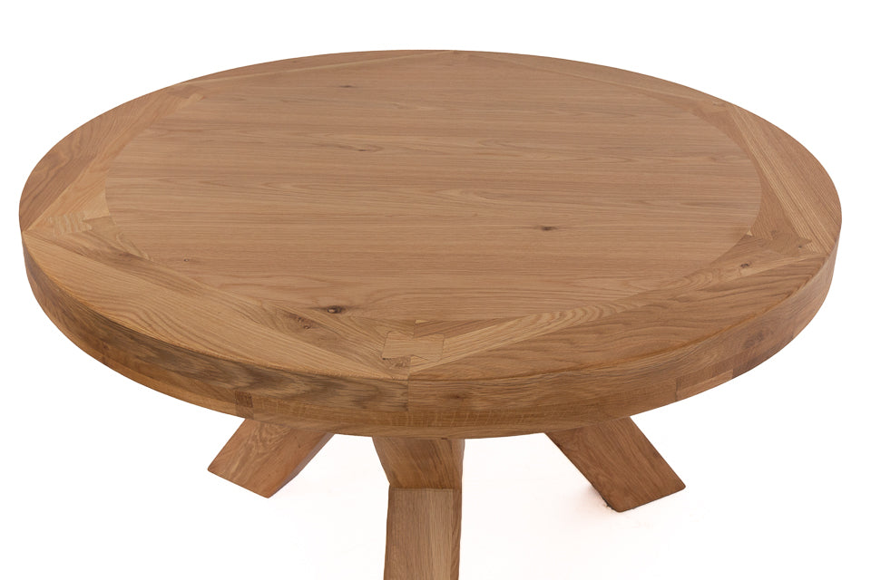 Martim - Oak 120Cm Round Dining Table