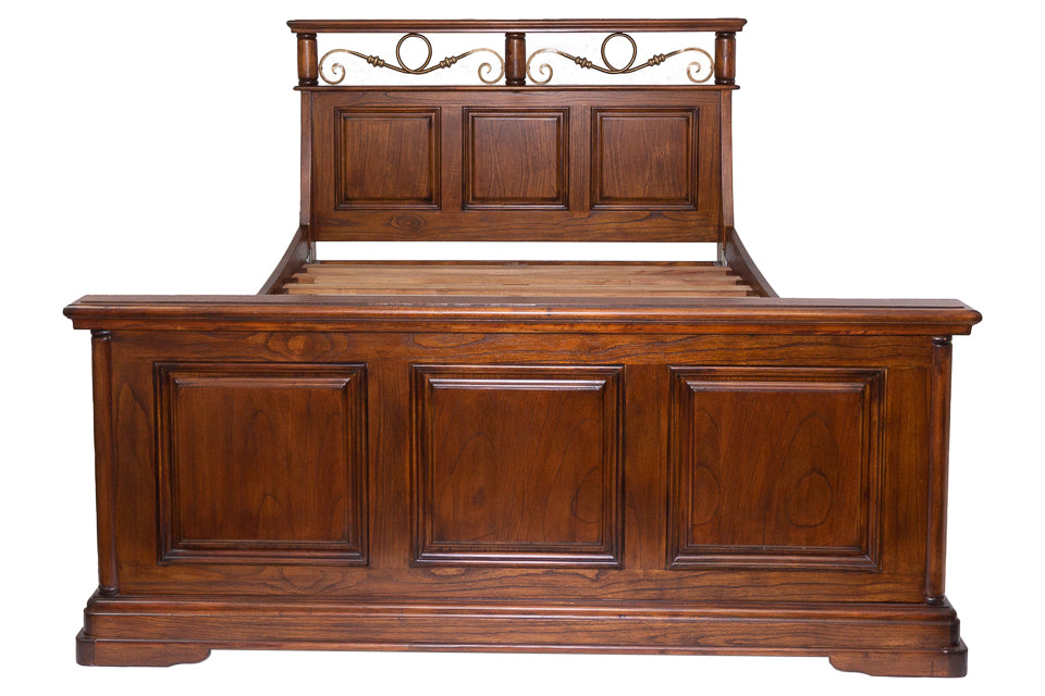 Mayfair - Walnut 5Ft King Bed Frame