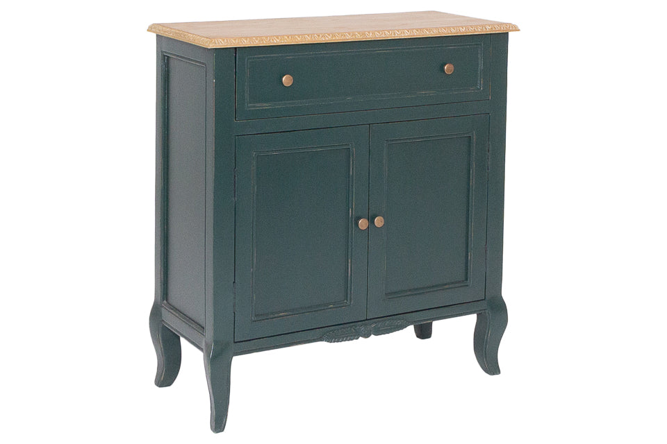 Melvin - Green 2 Door  Sideboard With 1 Drawer