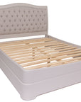 Merlot - Fabric And Wood 5Ft King Bed Frame