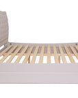 Merlot - Fabric And Wood 5Ft King Bed Frame