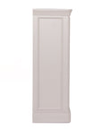Merlot - Taupe 5 Drawer Narrow Chest Of Drawers