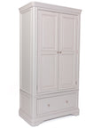 Merlot - Taupe 2 Door  Wardrobe With Drawers