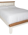 Milena - Cream And Oak 5Ft King Bed Frame