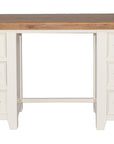 Milena - Cream And Oak Dressing Table And Stool