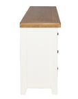 Milena - Cream And Oak Dressing Table And Stool