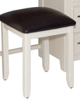 Milena - Cream And Oak Stool