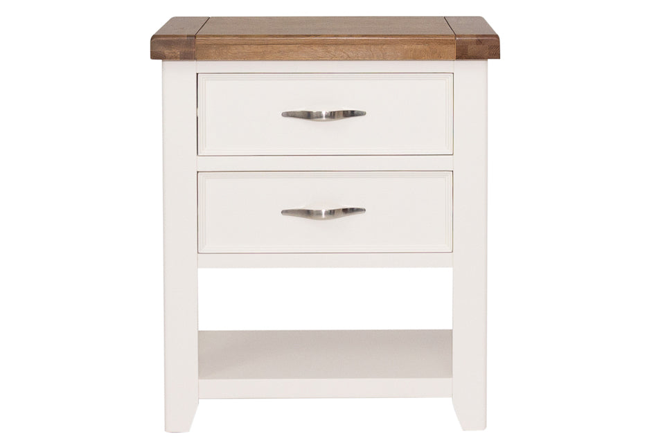 Milena - Cream And Oak Console Table