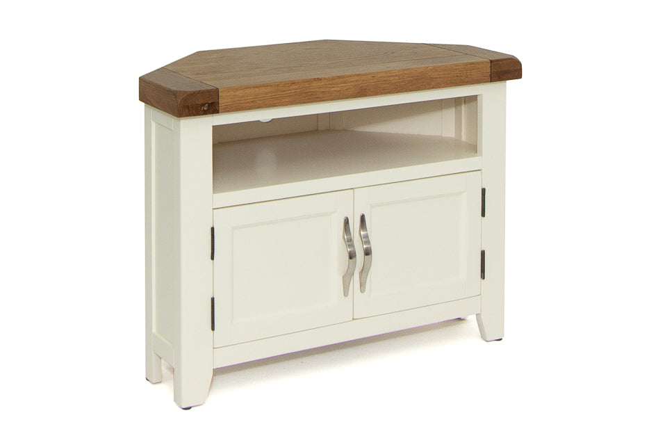 Milena - Cream And Oak Tv Entertainment Unit