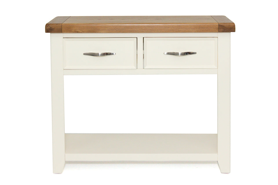 Milena - Cream And Oak Console Table