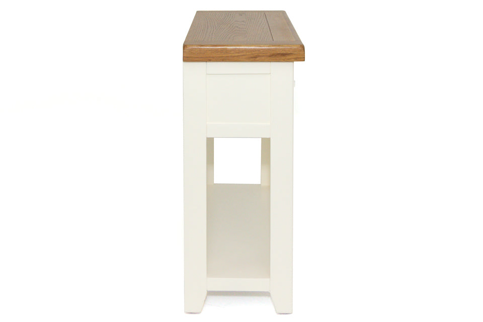 Milena - Cream And Oak Console Table