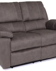 Milan - Grey Fabric 2 Seater Recliner Sofa
