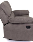 Milan - Grey Fabric 2 Seater Recliner Sofa