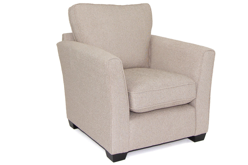 Millie cream Fabric Armchair