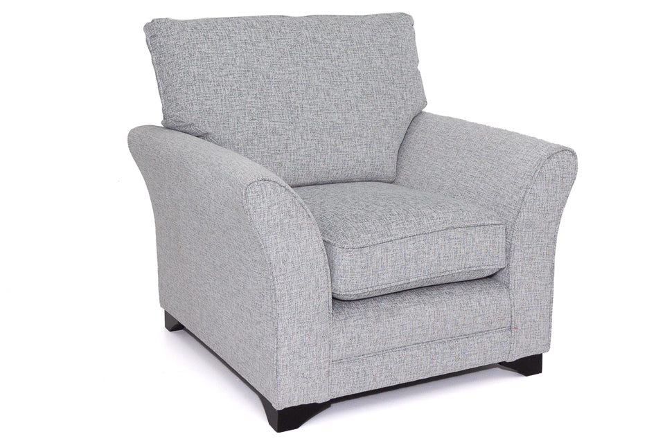 Monier irish made grey Fabric Armchair