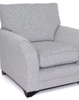 Monier irish made grey Fabric Armchair