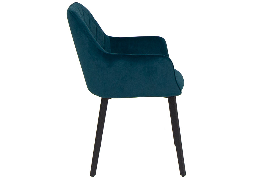 Neala - Teal Fabric Dining Chair