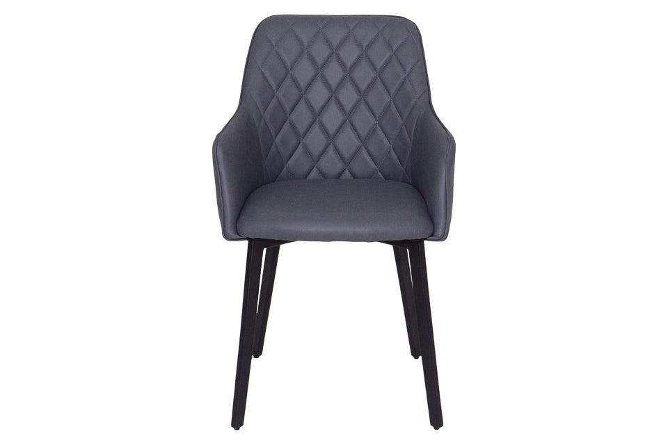 Neala - Grey Fabric Dining Chair