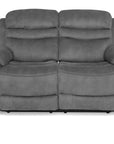 Neptune - Grey Fabric 2 Seater Recliner Sofa