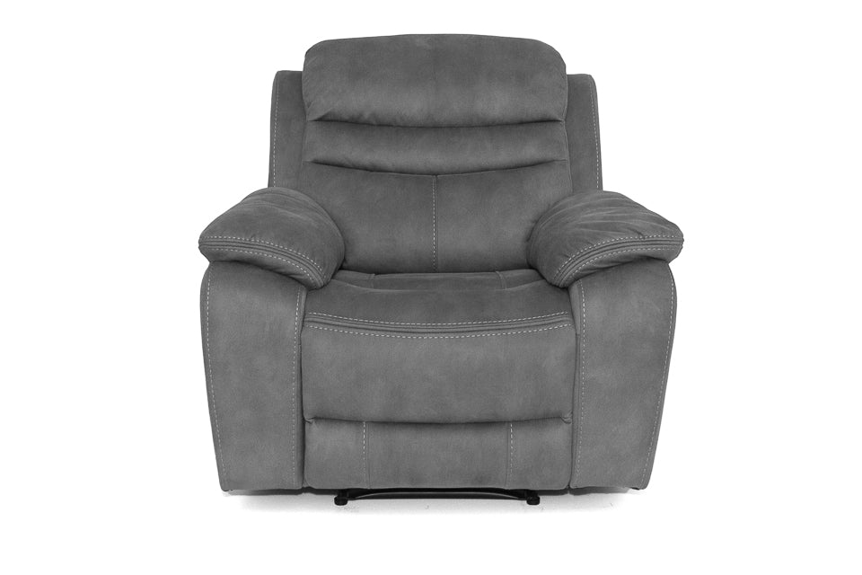 Neptune - Grey Fabric Recliner Chairs