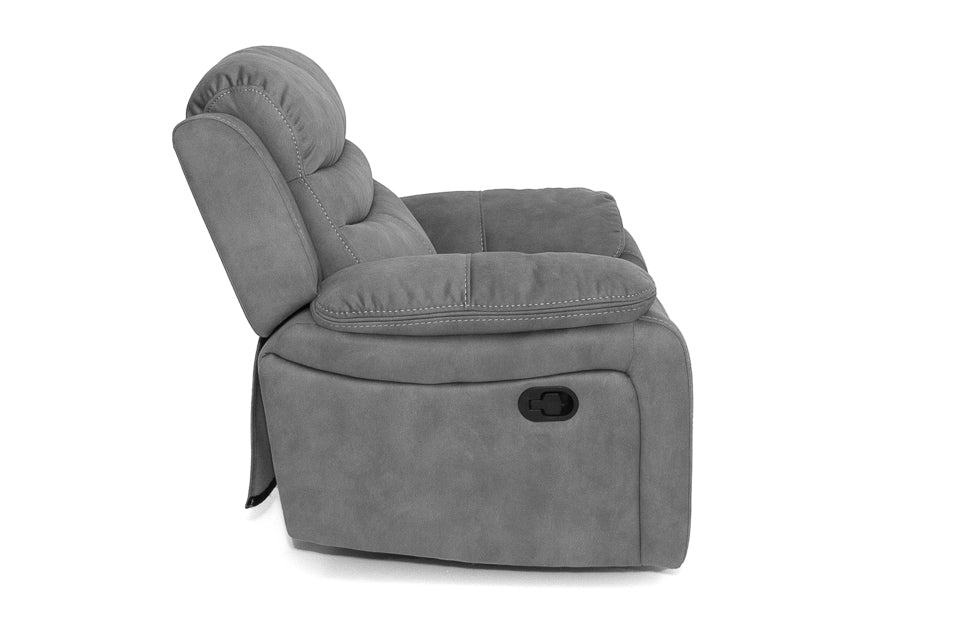 Neptune - Grey Fabric Recliner Chairs