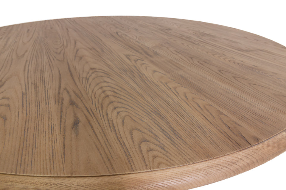 Nolan - Oak 152Cm  Round Dining Table