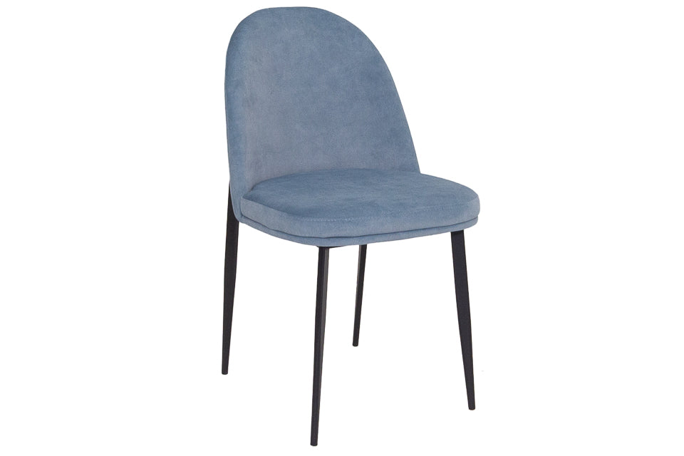 Nolan - Blue Velvet Dining Chair