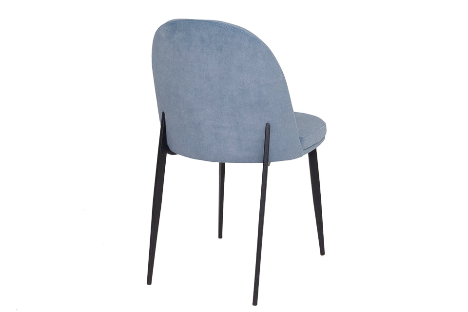 Nolan - Blue Velvet Dining Chair