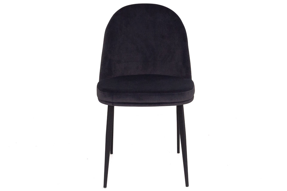 Nolan - Grey Velvet Dining Chair