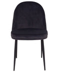 Nolan - Grey Velvet Dining Chair