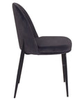 Nolan - Grey Velvet Dining Chair