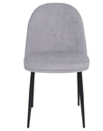 Nolan - Grey Velvet Dining Chair