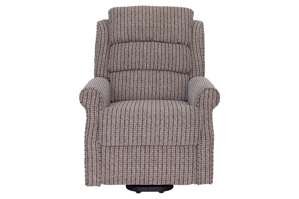 Norway - Cream Fabric Power Lift &amp; Rise Mobility Recliner Chair