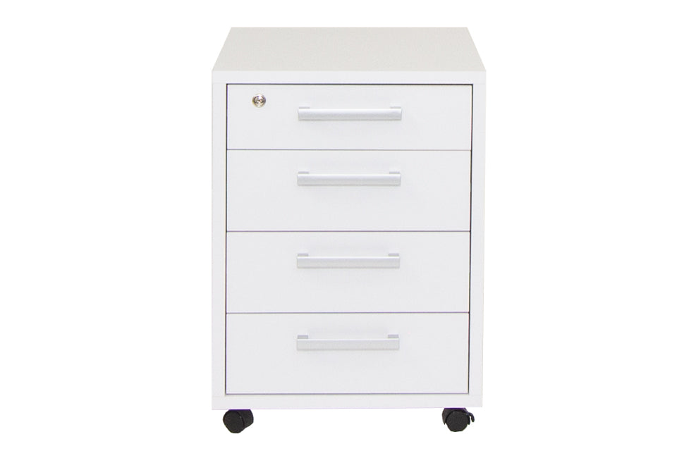 Nova - White 3 Drawer Storage