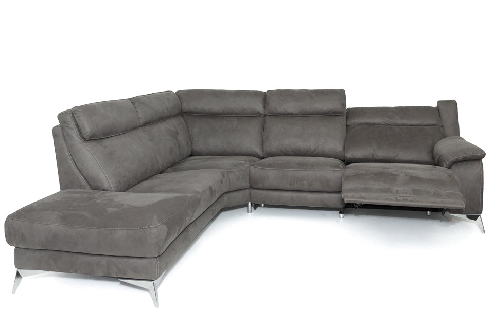 Oakland - Fabric Power Recliner Corner Sofa