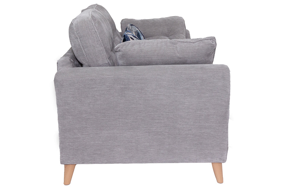 Oceana - Grey Fabric  2 Seater Sofa