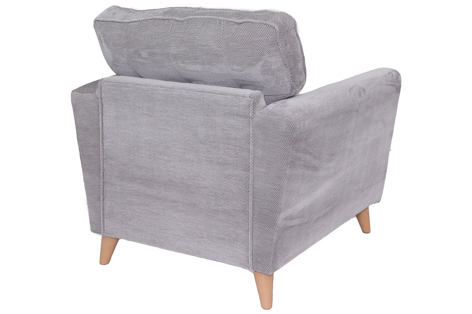 Oceana - Grey Fabric Armchair