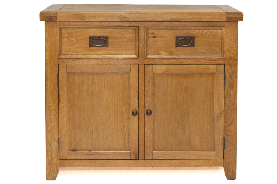 Odeon - Oak 2 Door Sideboard With 2 Drawers