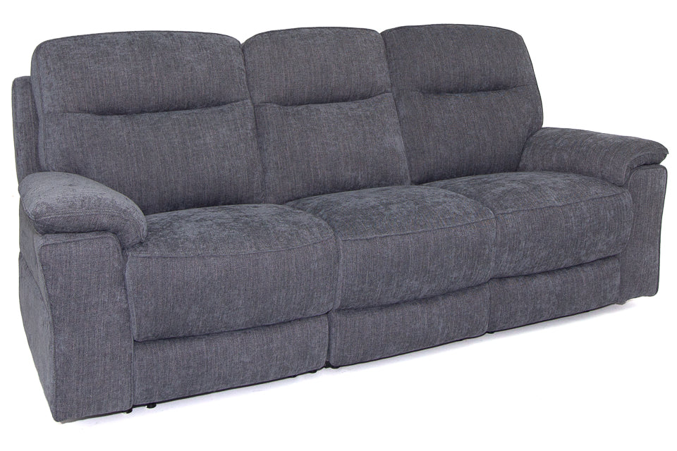 Ormond - Fabric 3 Seater Power Recliner Sofa