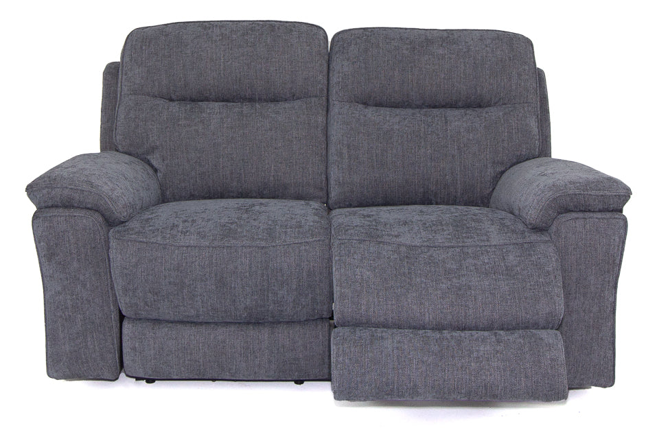 Ormond - Grey Fabric 2 Seater Power Recliner Sofa