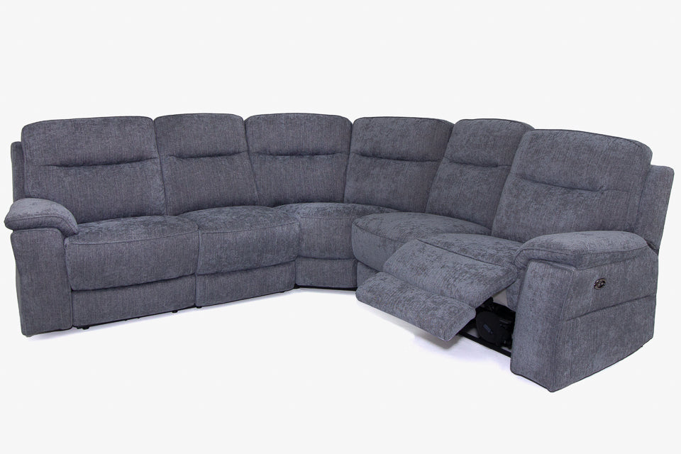 Ormond - Fabric Power Recliner Corner Sofa