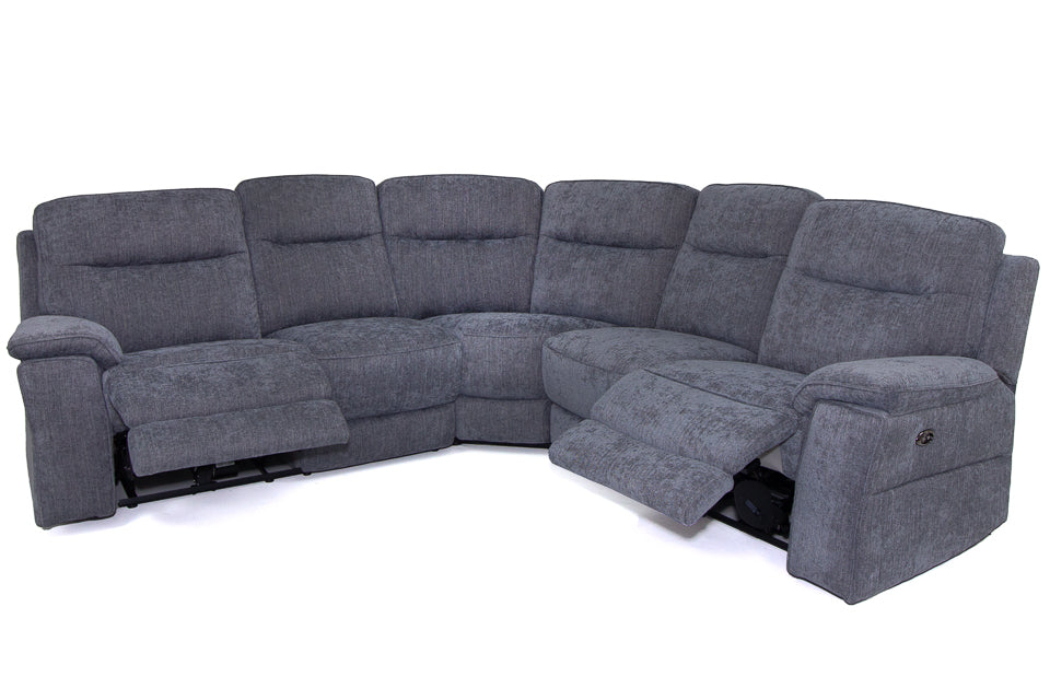 Ormond - Fabric Power Recliner Corner Sofa