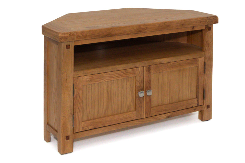 Bewley Oak Corner Entertainment Unit